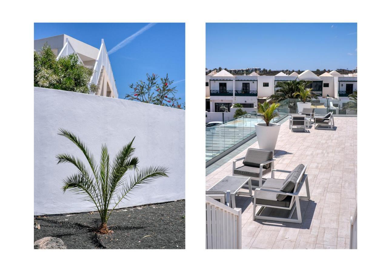 Sunset View Modern Private Poolside Apartment Costa Teguise Exterior photo
